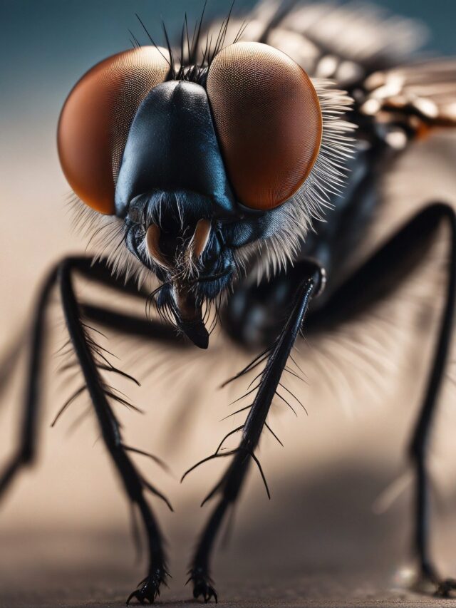 Housefly Closer Look