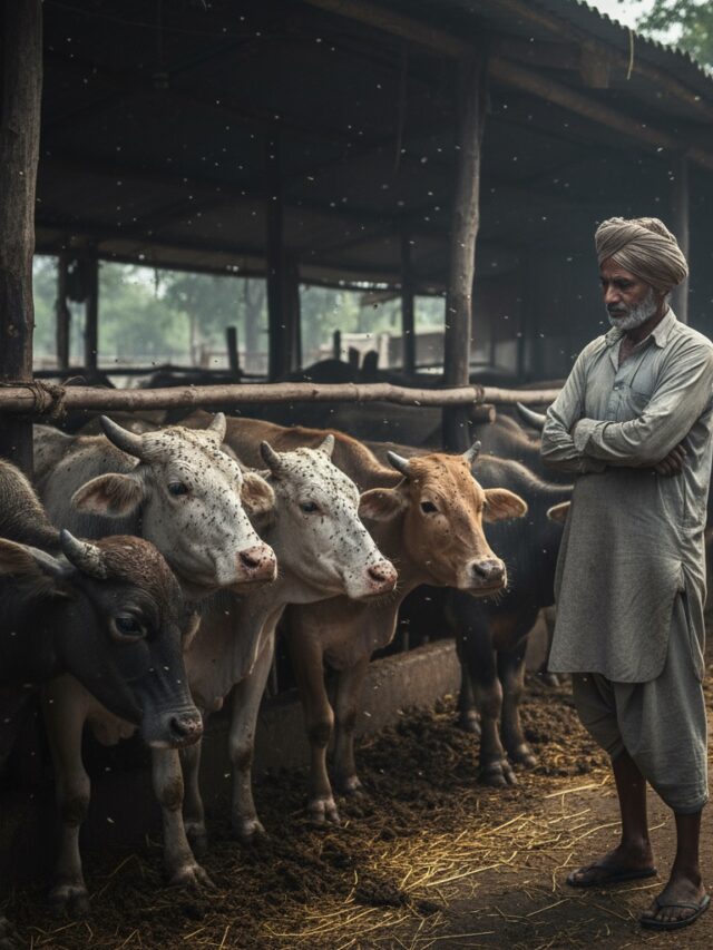 मक्खियों से फैलता लंपी वायरस
