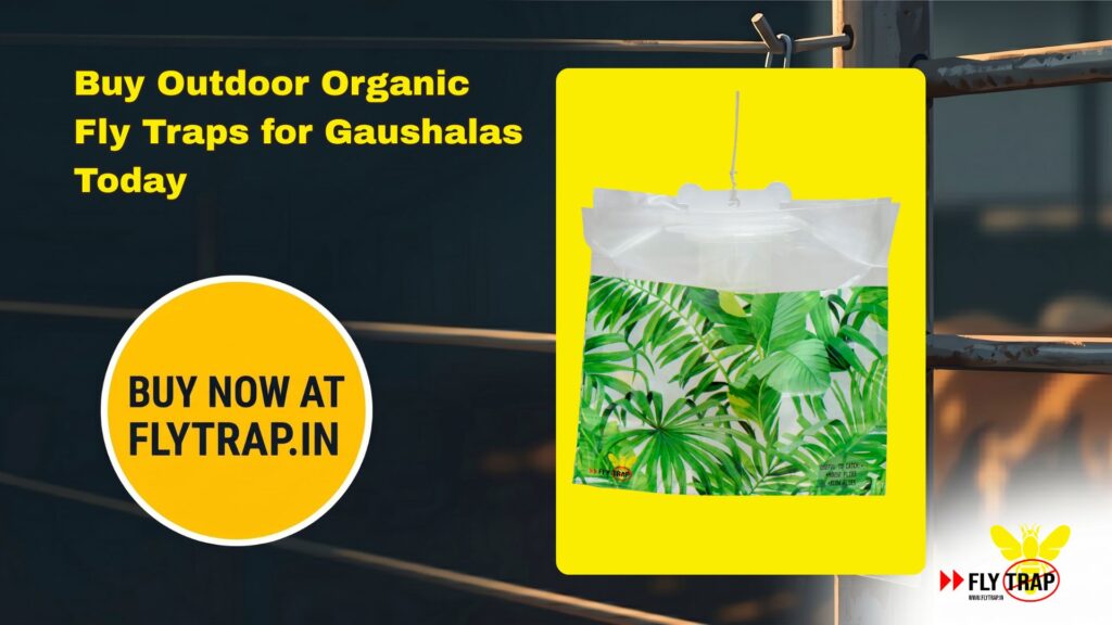 Keep Cows Safe; Top Outdoor Fly Traps for Gaushalas in India FlyTrap®