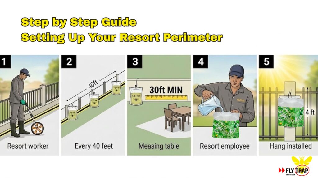 Perimeter Fly Control for Indian Resorts; Keep Flies and Odors Away FlyTrap® Perimeter Fly Control for Indian Resorts; Keep Flies and Odors Away FlyTrap®