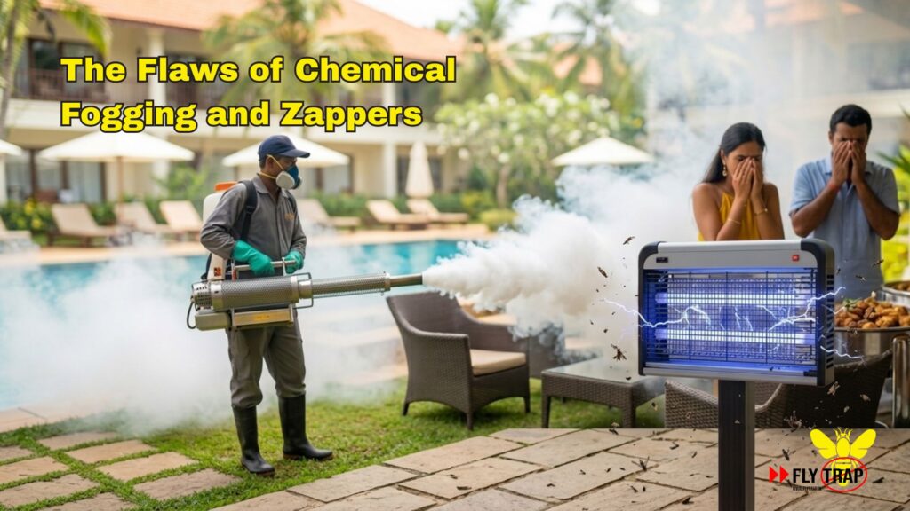 Perimeter Fly Control for Indian Resorts; Keep Flies and Odors Away FlyTrap® Perimeter Fly Control for Indian Resorts; Keep Flies and Odors Away FlyTrap®