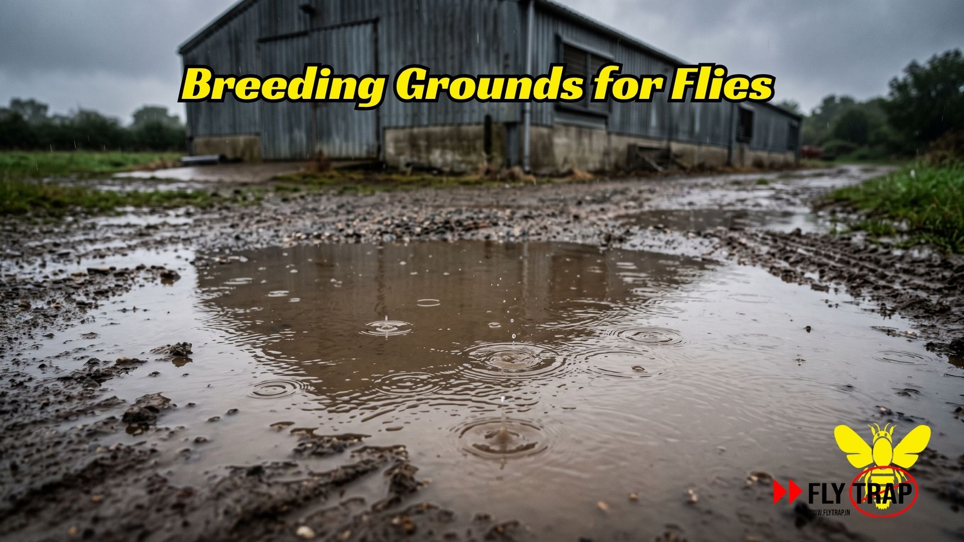Fly Breeding Grounds in Dairy Farms